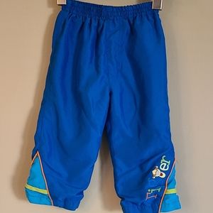 Blue Tigger lined splas/wind pants